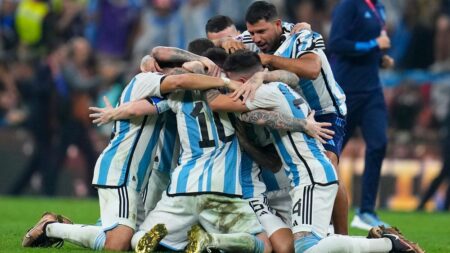 Champions! Lionel Messi leads Argentina to World Cup victory