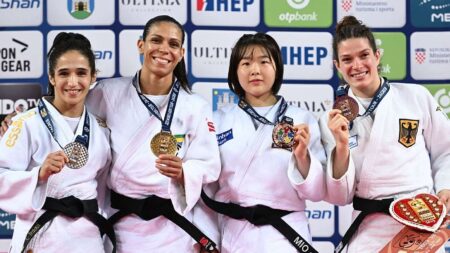 Brazil is on top on the day one of #JudoZagreb