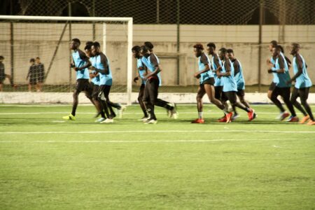 PHOTOS: Dreams FC hold first training session in Tunisia ahead of Club Africain showdown on Sunday